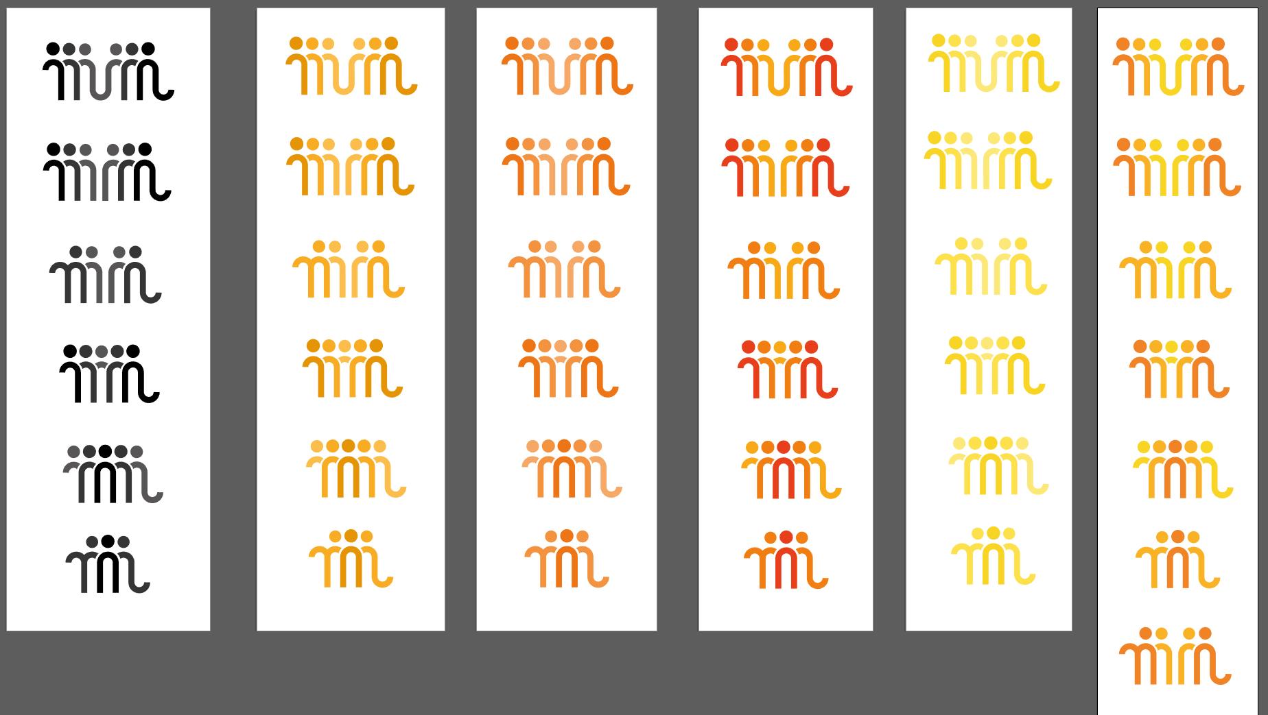 previous iterations of the Mechelen Matcht logo